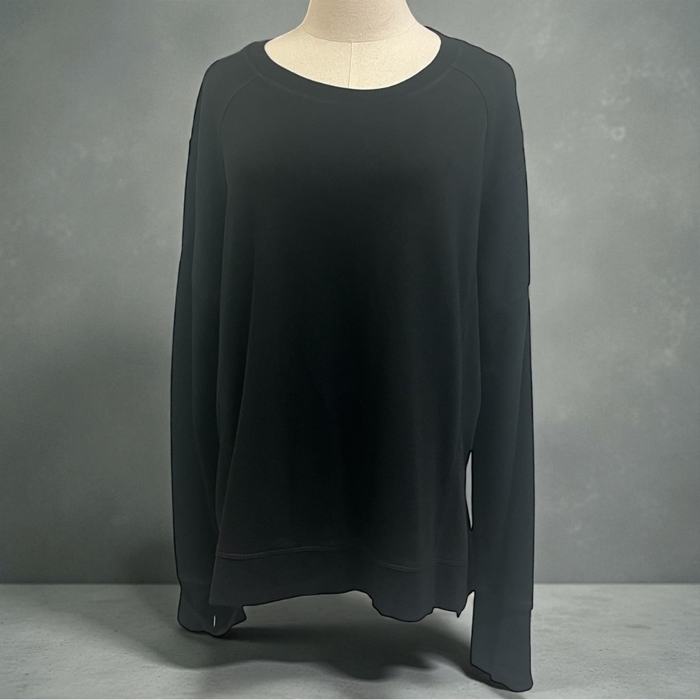 **** LIKE NEW**** Sweaty Betty Charcoal Long Sleeve Top